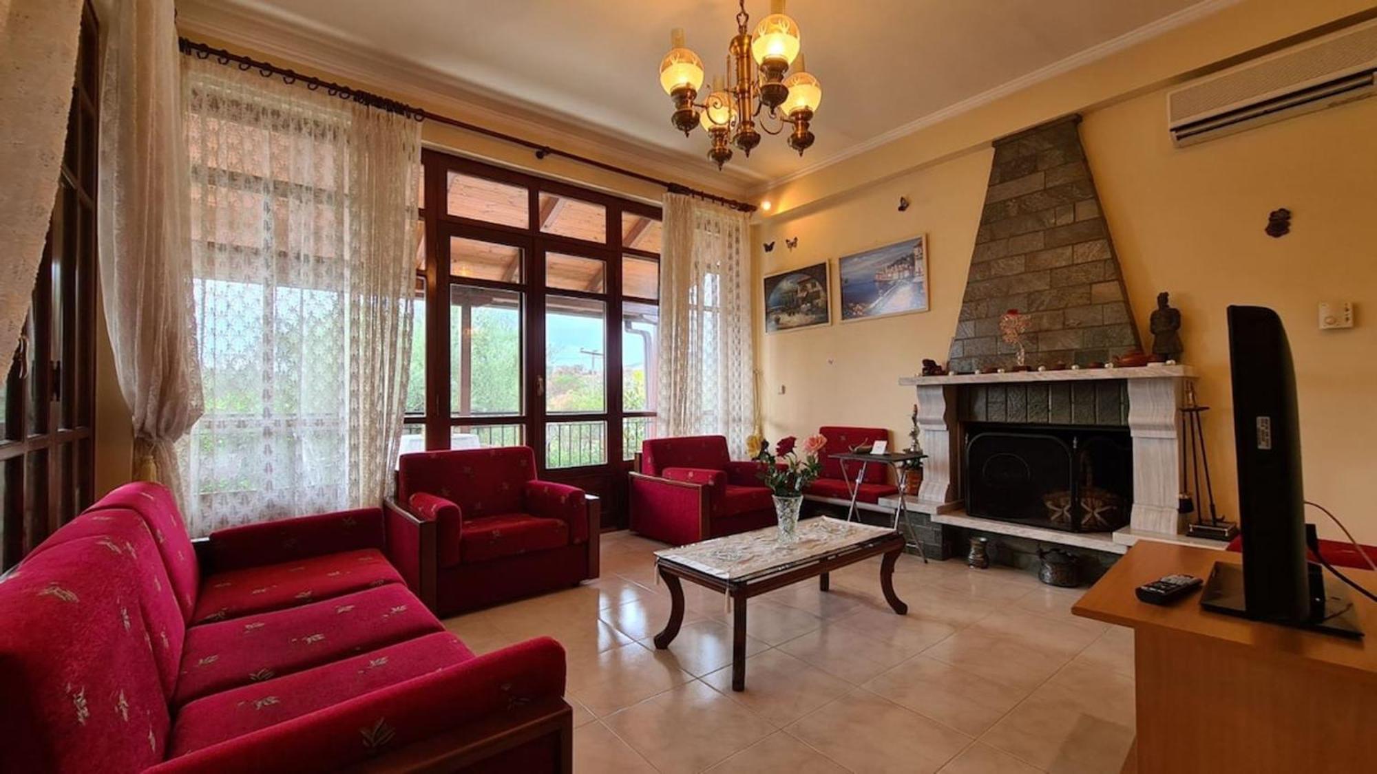 Luxurious Villa Anastasia Zíria المظهر الخارجي الصورة