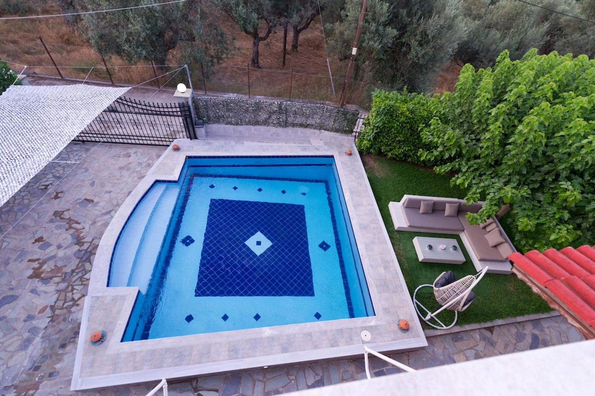 Luxurious Villa Anastasia Zíria المظهر الخارجي الصورة